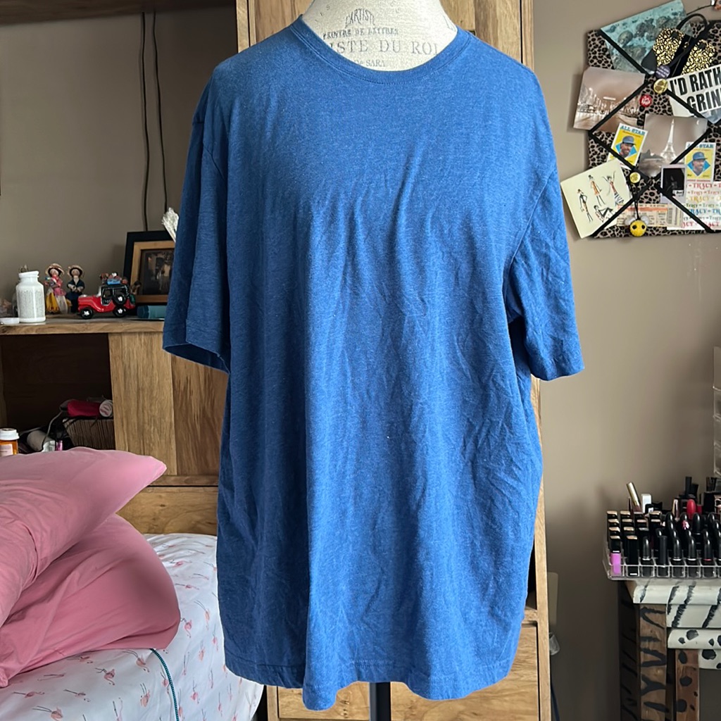 Blue Basic Tee - Large